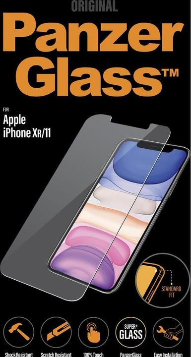 Immagine prodotto PanzerGlass vestibilità standard (1 Pezzo/i, Apple iPhone 11)