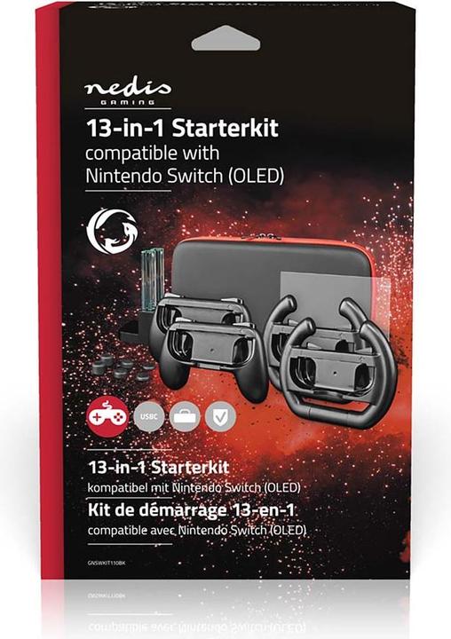 Actual product image Nedis Gaming starter kit | Compatible with: Nintendo Switch (OLED) | 13-in-1 (Switch)