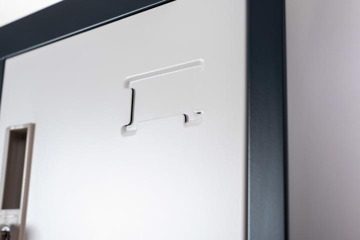 Actual product image Jet-Line Metal locker Locker 15 compartments BUDAPEST locker dark grey-white