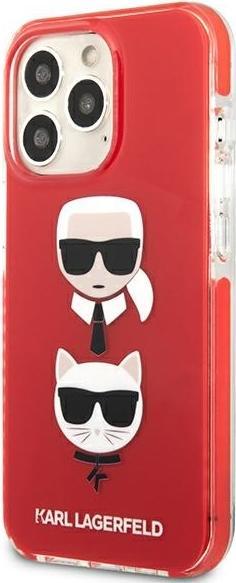 Productafbeelding Karl Lagerfeld Hardcover TPE Karl en Choupette Hoofdkoffer (Apple iPhone 13 Pro)