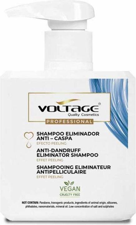 DVA Electric ANTI-CASPA champú efecto peeling 500 ml (450 ml, Flüssiges Shampoo)