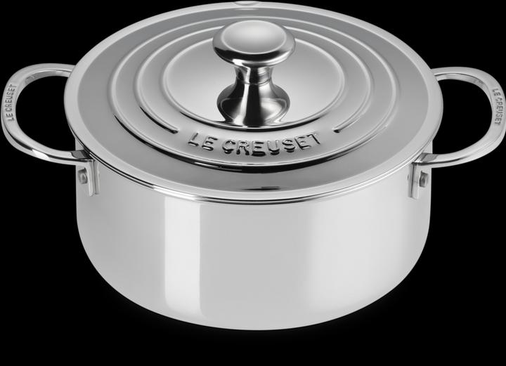 Produktbild Le Creuset 3-ply Plus (20 cm, Kochtopf, Edelstahl)