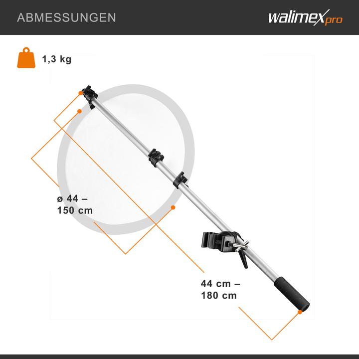 Image du produit Walimex Porte-réflecteur avec pince (À monter)