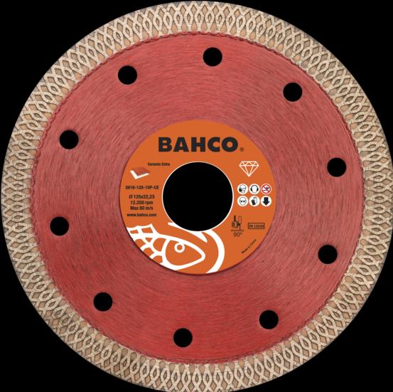 Produktbild Bahco Abrasive Diamant-Trennscheiben für Keramik & Fliesen 125 x 1.2 x 22.23mm