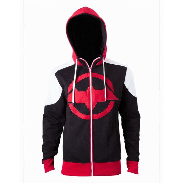 Bioworld Merchandising Batman Arkham Knight: Red Logo (XL)