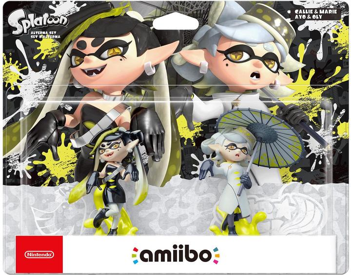 Image du produit Nintendo Figurine Amiibo : Ensemble Alterna (Aioli & Limone) (Splatoon 3) (Switch)