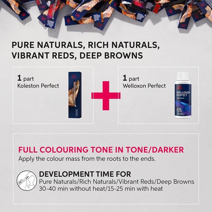 Produktbild Wella Koleston Perfect Rich Naturals 6/91 dunkelblond cendre-asch 60 ml (6/91 dunkelblond cendré-asch)