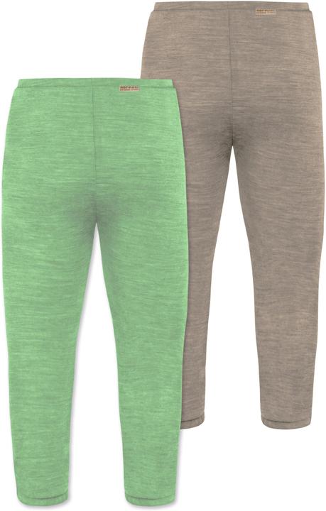 Immagine prodotto Normani Confezione da 2 pantaloni baby merino con piedini - 9539 (62)
