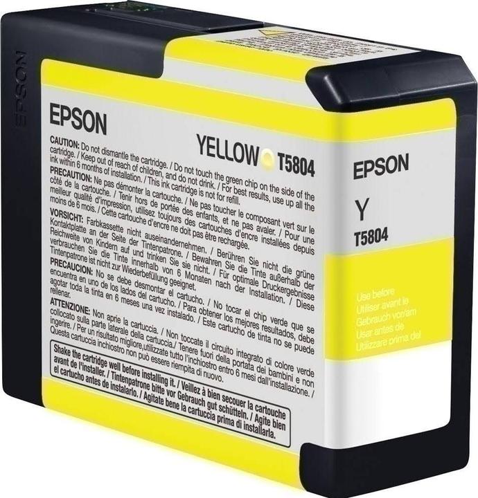 Image du produit Epson T5804 (Y)