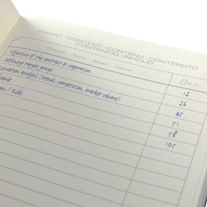 Actual product image Sigel Conceptum (A4, Checked, Hardcover)