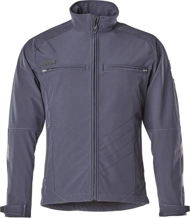 Actual product image Mascot Mens Softshell Jacket DRESDEN black blue size 2XL (XXL)