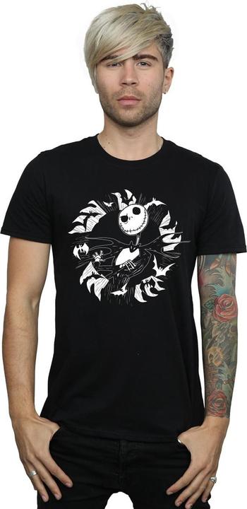 Produktbild Disney Nightmare Before Christmas Jack Bat Circle TShirt (M)