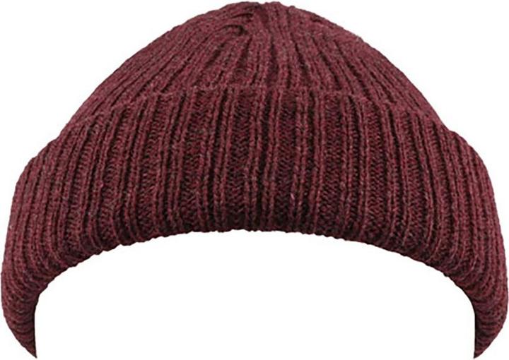 Actual product image Atlantis Docker short beanie hat with turn-up (One size)