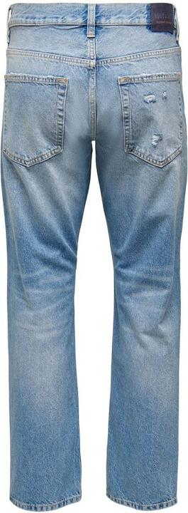 Actual product image Only & Sons ONSEDGE LIGHT BLUE Loose Fit Jeans (W28/L32)