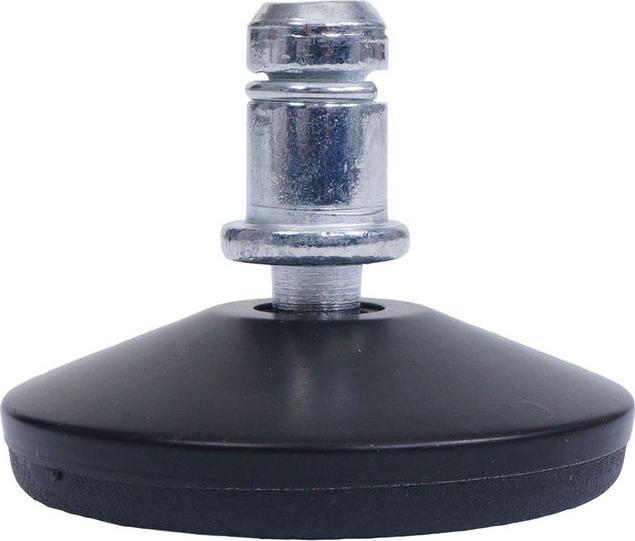 Produktbild Mendler 5er-Set Bodengleiter HWC-K73 statt Rollen - fester Stand für Bürostuhl/Esszimmerstuhl, Fussgleiter