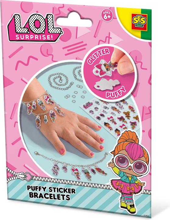 Immagine prodotto Ses L.O.L. creativa - Braccialetti adesivi gonfiabili