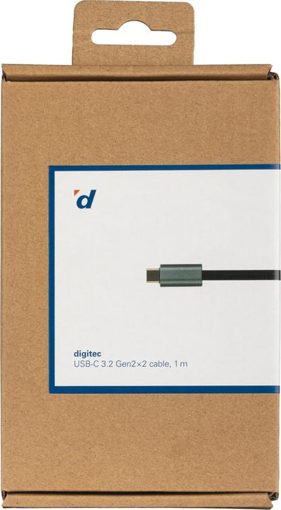 Immagine prodotto Digitec USB-C - USB-C (1 m, USB 3.2 Gen 2x2)