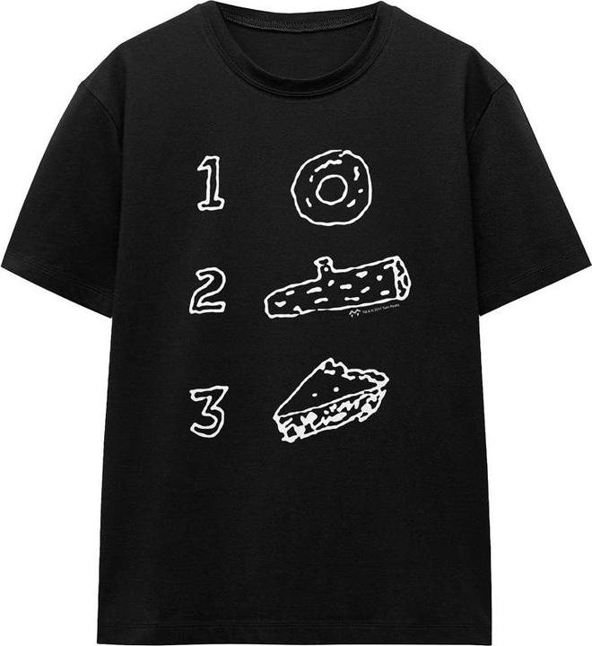 Produktbild Twin Peaks Pie Log Donut TShirt (S)