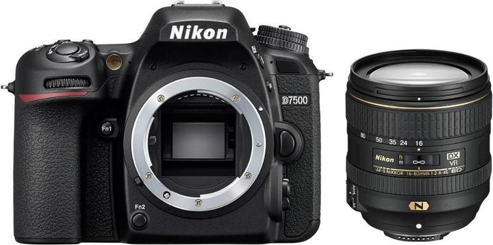 Nikon D7500 Kit (16 - 80 mm, 21.51 Mpx, APS-C / DX)