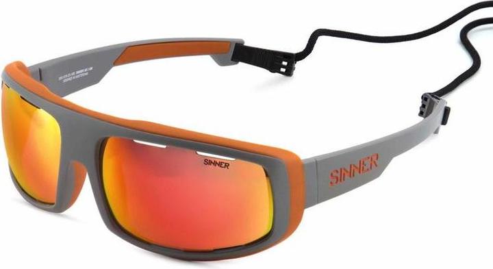 Sinner Gear Sünder Apollo Hof Sonnenbrille - Grau - Gerichtsobjektiv (Grau, Grau)