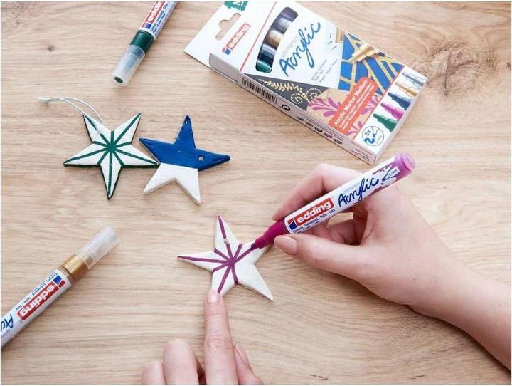 Produktbild Edding Acrylmarker 5100 (Mehrfarbig, 3 mm, 5 x)