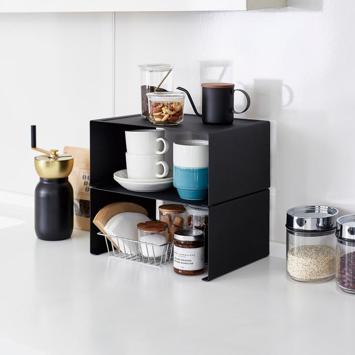 Actual product image Yamazaki Stackable kitchen shelf TOWER
