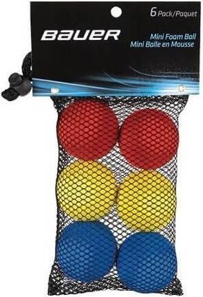 Image du produit Bauer Mini balles en mousse pack de 6 (hockey)
