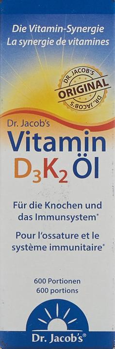 Produktbild Dr. Jacob's Vitamin D3 K2 (1 Stück, Tropfen, 61 g)