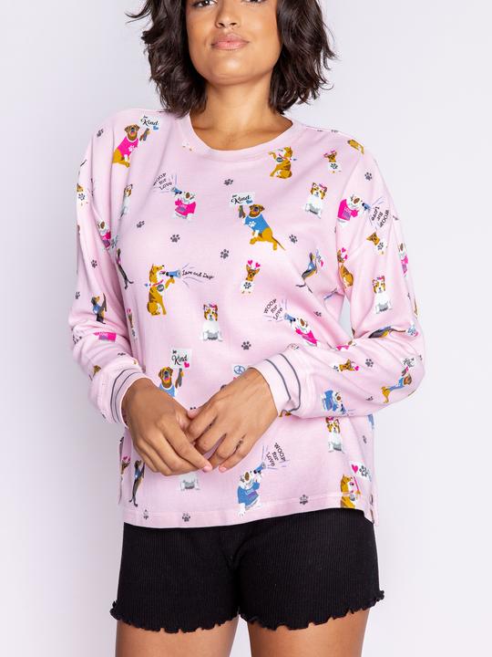 Image du produit Pj Salvage Haut de pyjama "Woof of Love" (40)