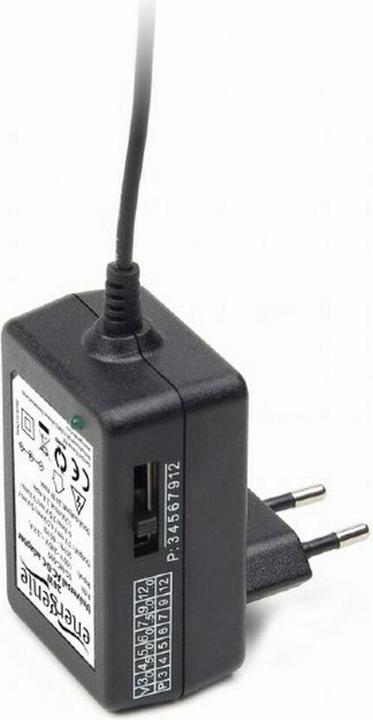 Produktbild Gembird EnerGenie EG-MC-009 Innenraum 24W Schwarz Netzteil & Spannungsumwandler