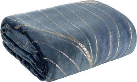 Eurofirany BLANKET/LOTOS/2 150X200 GRAN+GOLD (150 x 200 cm)