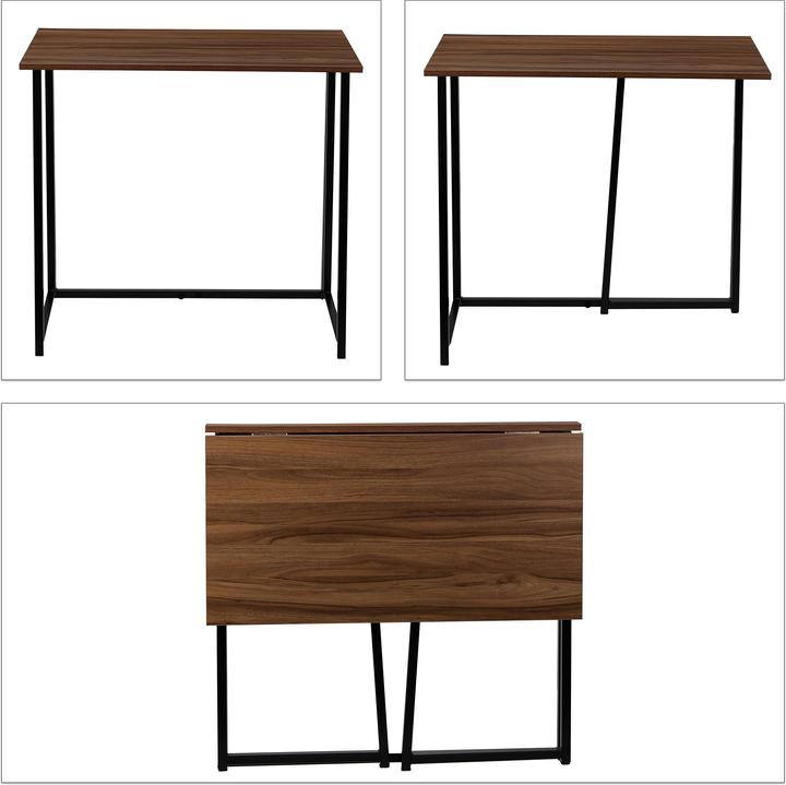 Actual product image Relaxdays Foldable Desk (80 x 45 x 74.5 cm)