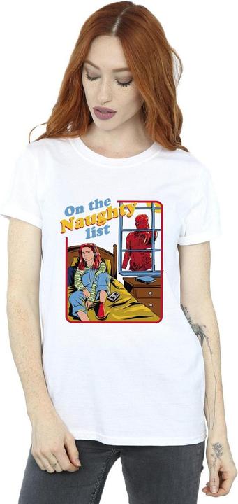 Immagine prodotto Netflix Stranger Things Naughty List Maglietta Ampia Donna (XXL)