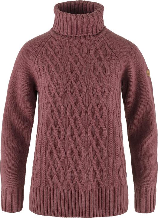 Fjällräven Women's Övik Cable Knit Roller Neck