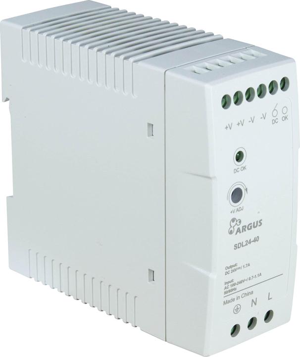 Produktbild Intertech INTER-TECH SDN 24-40 Hutschienennetzteil 24V Ausgangsspannung 40W Leistung (40 W)
