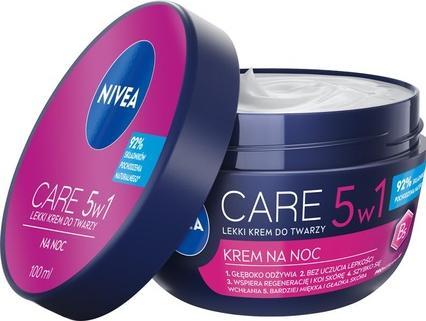 NIVEA 24H - Crema idratante rigenerante per la notte per pelli normali e miste 50ml (50 ml, Crema notte)