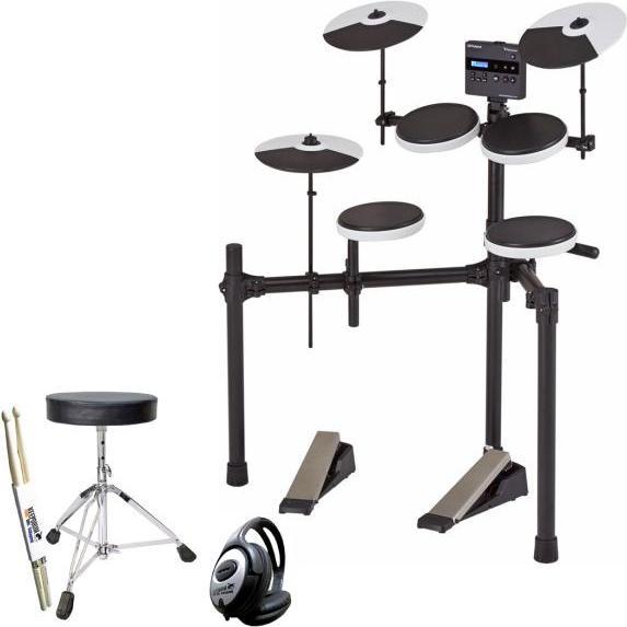 Roland TD-02K electric drum kit with accessory set (E-drum)