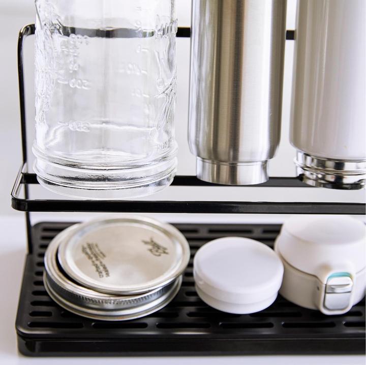 Actual product image Yamazaki Drying rack Drinking bottles