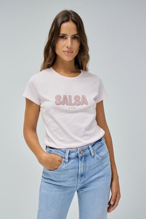 Salsa Jeans T-Shirt Institutional Beaded