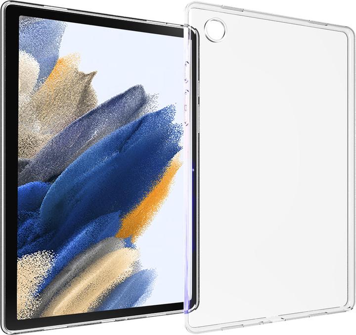 Cazy Silicone Case Compatible with Samsung Galaxy Tab A8 - Soft TPU Protection - Transparent (Galaxy Tab A8)