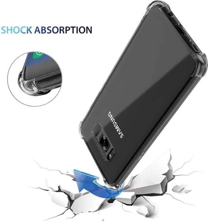 Immagine prodotto Screenguard Samsung Galaxy S8 Custodia Crystal Soft Airbag Bumper (Samsung Galaxy S8)