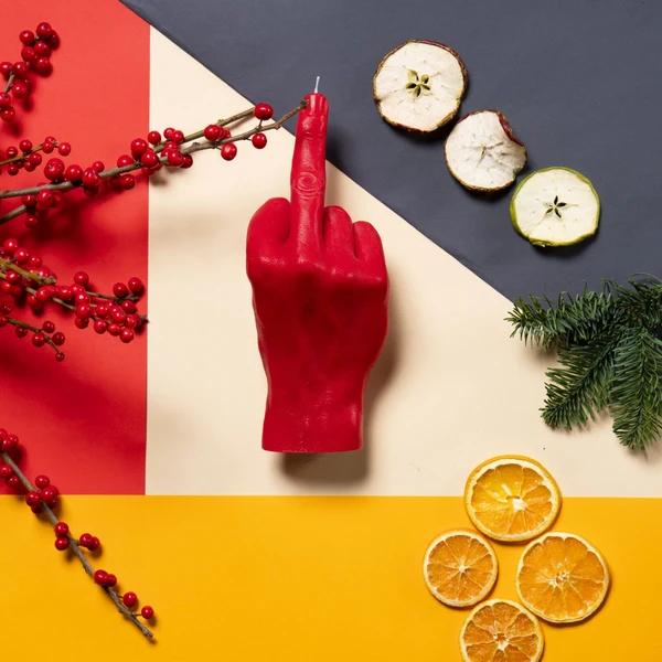Immagine prodotto Candle Hand F*ck you (1 pz.)