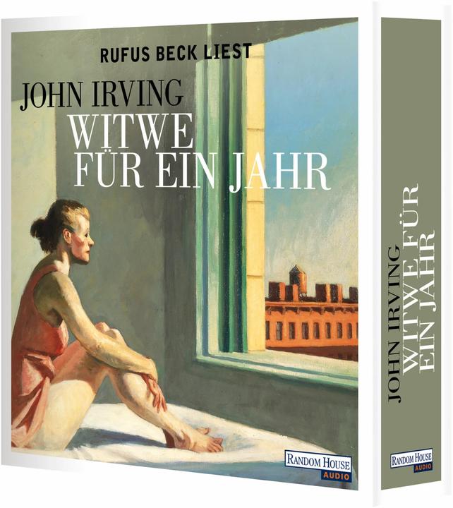Actual product image Widow for one year (John Irving, Rufus Beck, German)