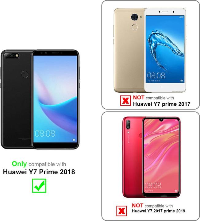 Immagine prodotto Cadorabo Custodia per Huawei Y7 PRIME 2018 universale (Huawei Y7 Prime (2018))