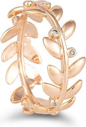 Image du produit Breuning BAGUE - BRILLE. 0,083 Ct. H/si (51, Or 585/14 K)
