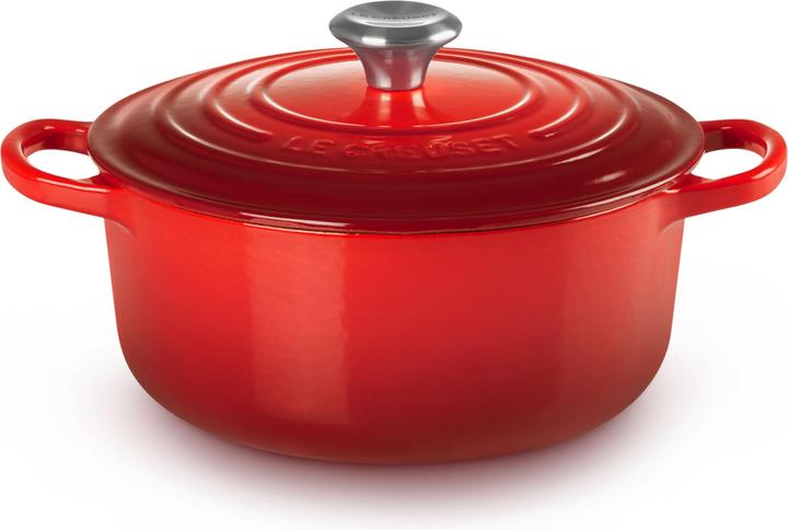 Produktbild Le Creuset Signature (22 cm, Bräter + Schmortopf, Gusseisen)
