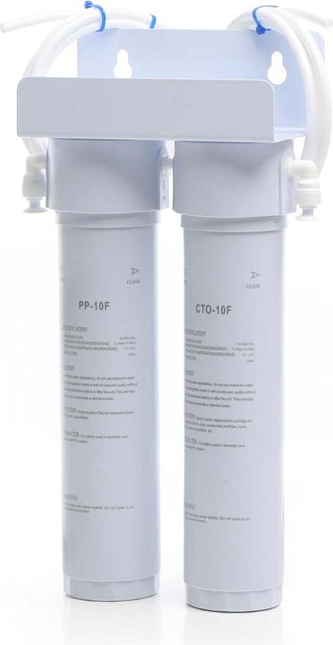 Produktbild Naturewater NW-2-PPCTO 2 Stufen Untertisch Wasserfilter 5µ Sediment Aktivkohle