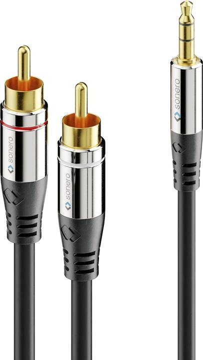 Immagine prodotto Sonero S-AC600-001 (1 m, Connettore da 3,5 mm (AUX), Cinch)