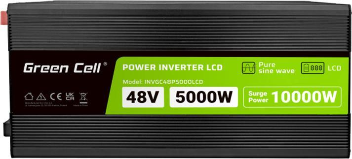 Immagine prodotto GreenCell Przetwornica LCD /10000W Czysty sinus z wywietlaczem