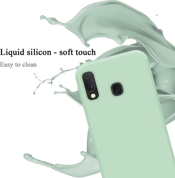 Image du produit Cadorabo TPU Liquid Silicone Case Cover (Samsung Galaxy A20e)